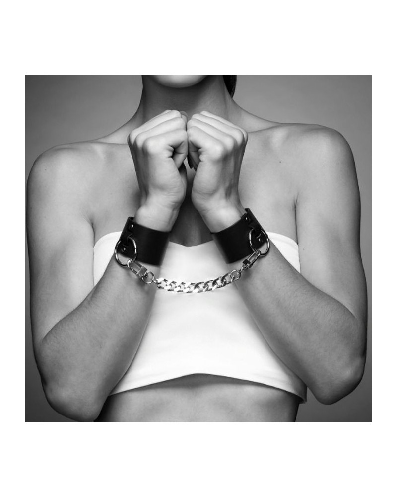 BIJOUX INDISCRETS MAZE - POLSINI LARGI NERO