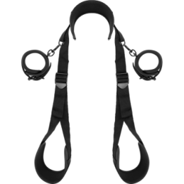 FETISH SUBMISSIVE - POSIZIONE A GAMBE APERTE CON MANETTE FODERA IN NOPRENE