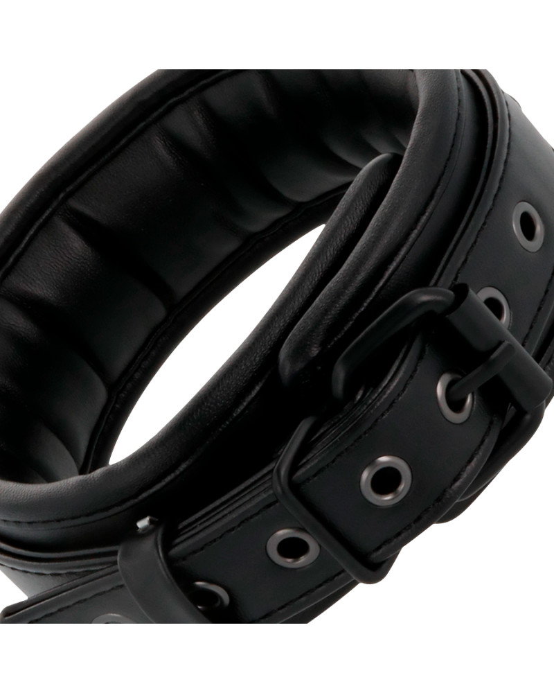 DARKNESS - COLLANA NERA CON CATENA