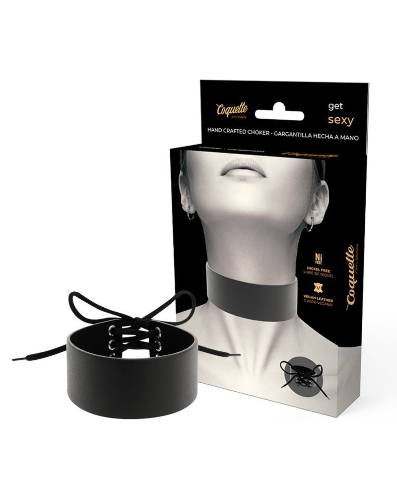 COQUETTE CHIC DESIRE - GIROCOLLO IN PELLE VEGANA