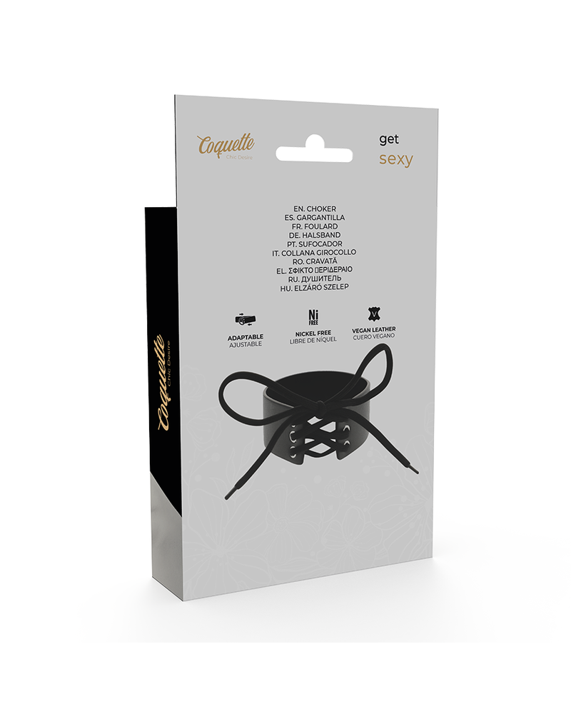 COQUETTE CHIC DESIRE - GIROCOLLO IN PELLE VEGANA