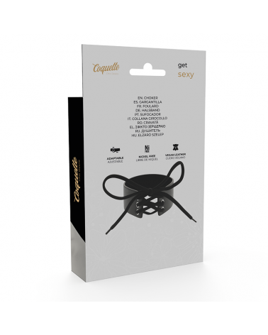 COQUETTE CHIC DESIRE - GIROCOLLO IN PELLE VEGANA