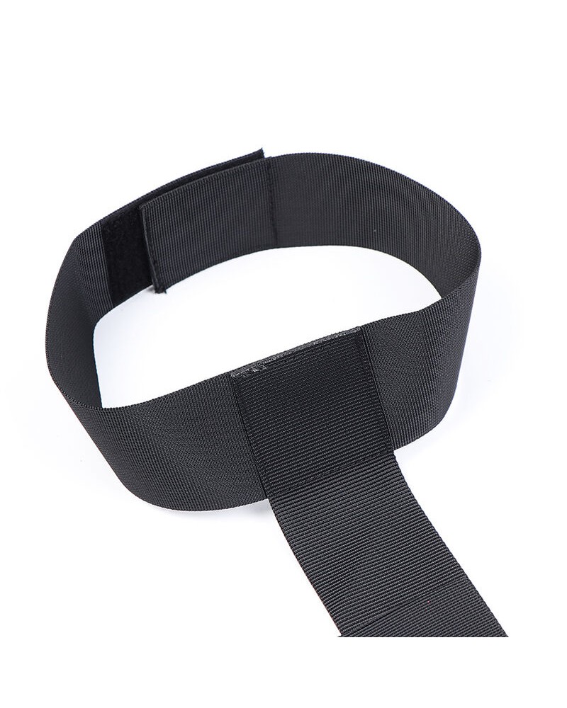 OHMAMA FETISH - MANETTE DA POLSO E COLLARE IN NYLON