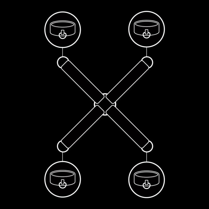 FETISH SUBMISSIVE - MANETTE IN PELLE VEGANA UNION