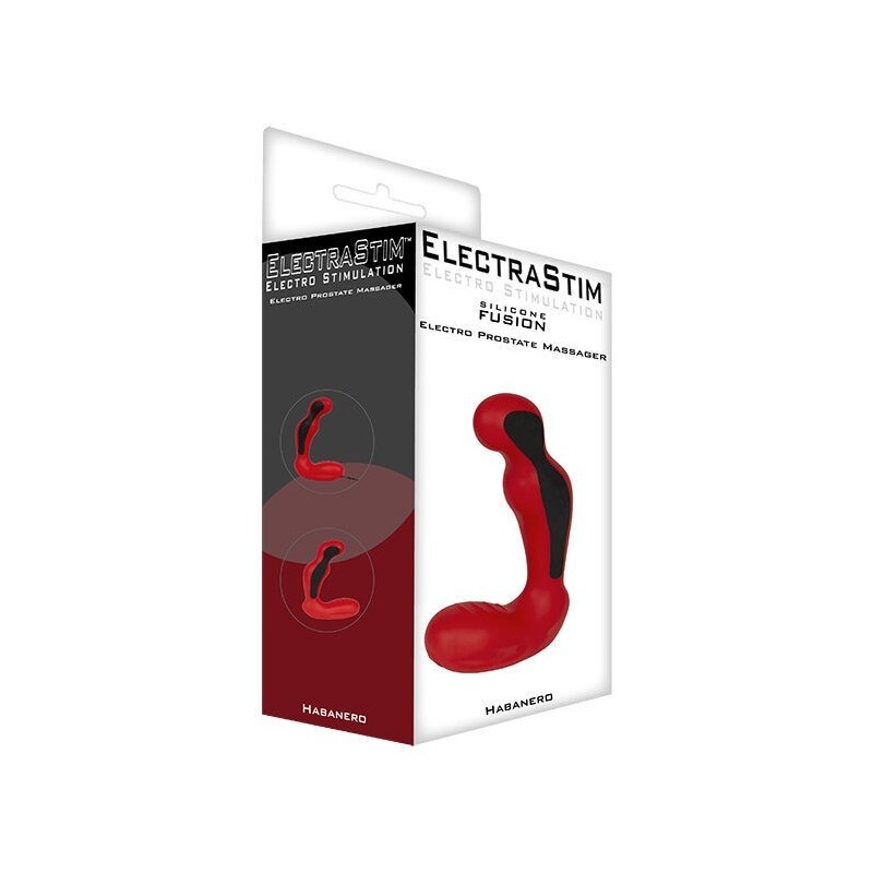 ELECTRASTIM - MASSAGGIATORE PROSTATICO HABANERO SILICONE FUSION