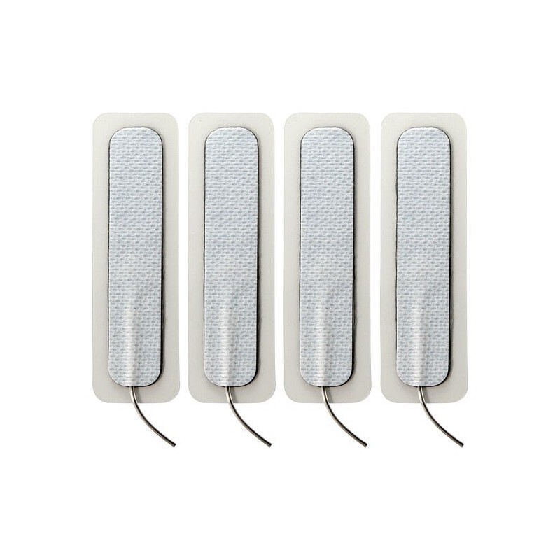 ELECTRASTIM - 4 X PASTIGLIE AUTOADESIVE LUNGHE 1.5 CM X 7.5 CM