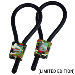 ELECTRASTIM - ANELLI FALLICI REGOLABILI PRESTIGE ELECTRALOOPS CAMOUFLAGE