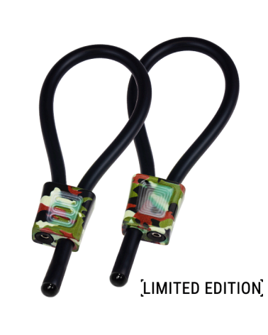 ELECTRASTIM - ANELLI FALLICI REGOLABILI PRESTIGE ELECTRALOOPS CAMOUFLAGE