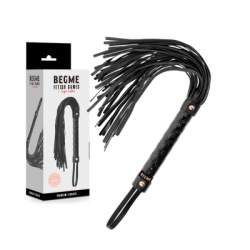 BEGME - BLACK EDITION FLOGGER IN PELLE VEGANA 2
