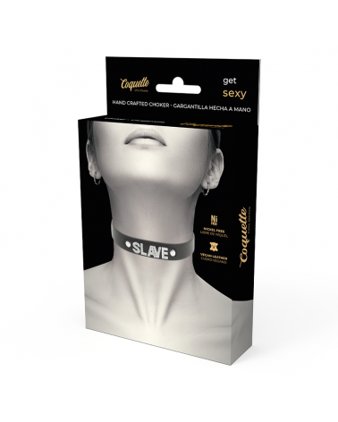 COQUETTE CHIC DESIRE - GIROCOLLO IN PELLE VEGANA SCHIAVA