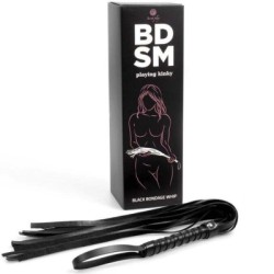 SECRETPLAY - BLACK BONDAGE WHIP COLLEZIONE BDSM 2