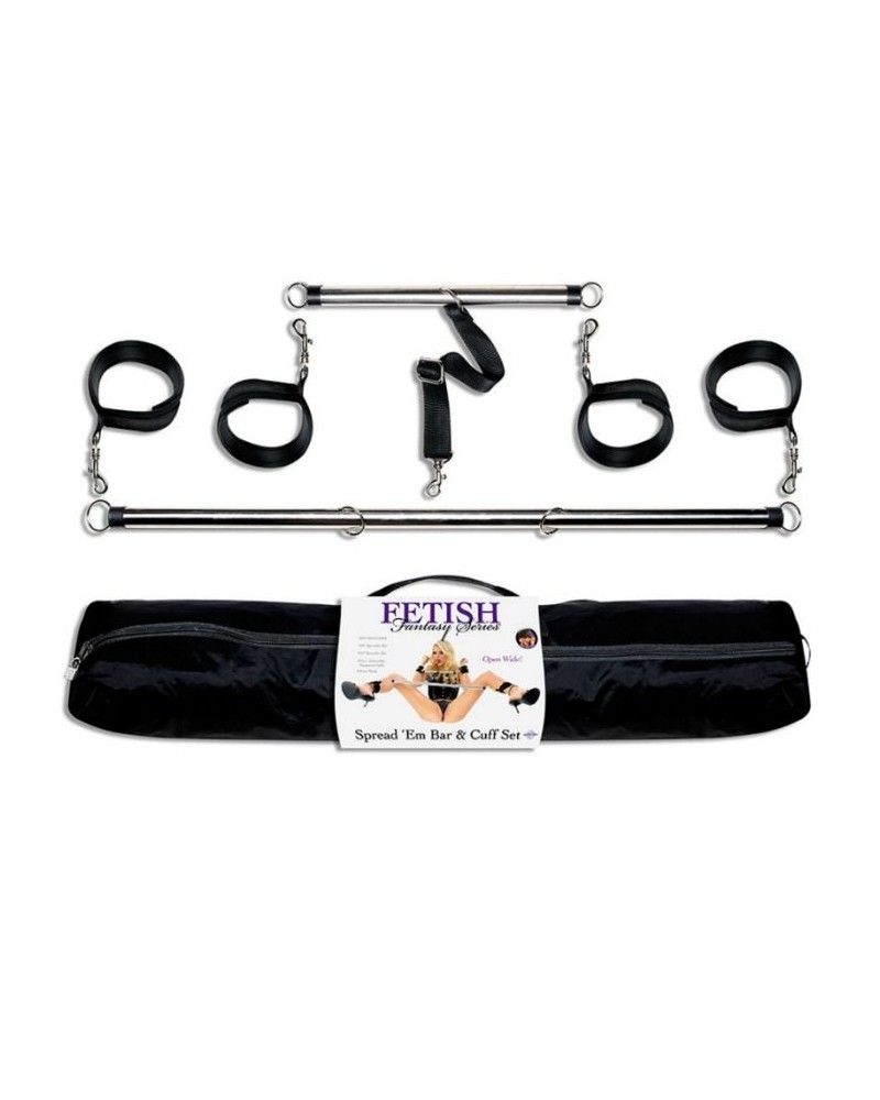 FETISH FANTASY SERIES - SET DI BARRE E POLSINI SPREAD