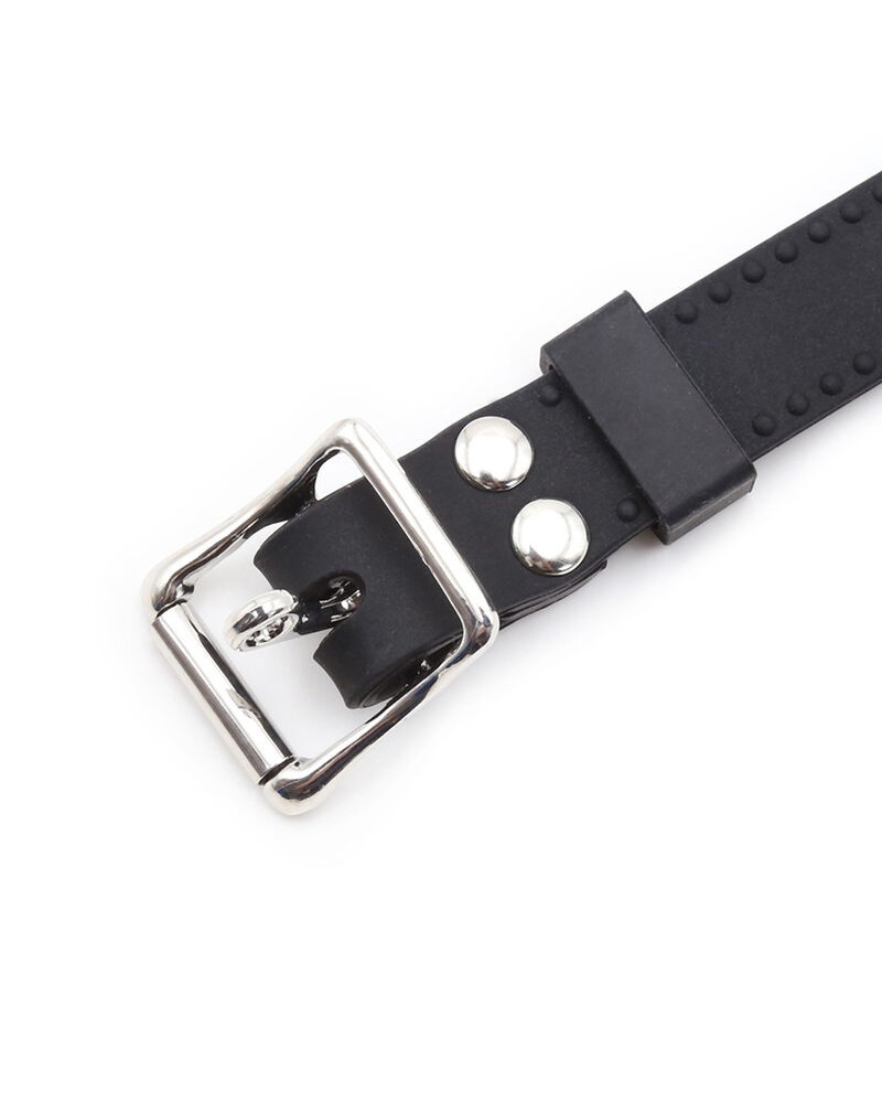 OHMAMA FETISH - Bavaglio ad anello con catenelle e pinze per capezzoli