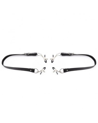 OHMAMA FETISH - PINZE PER CLITORIDE CON CINGHIE PER GAMBE