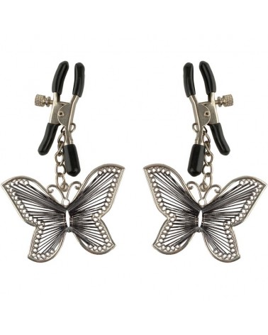 FETISH FANTASY SERIES - MORSETTI PER CAPEZZOLI A FARFALLA