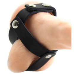 GABBIA A SFERA IN CUOIO FETISH OHMAMA