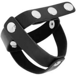 GABBIA A SFERA IN CUOIO FETISH OHMAMA 2