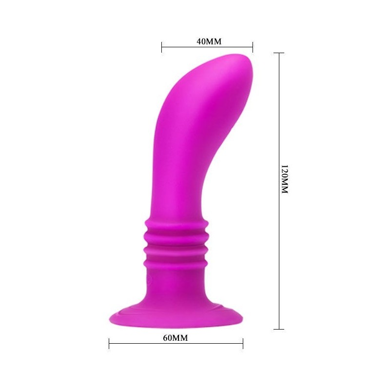 PRETTY LOVE - BOOTY PASSION VIBRATOR PLUG 10V