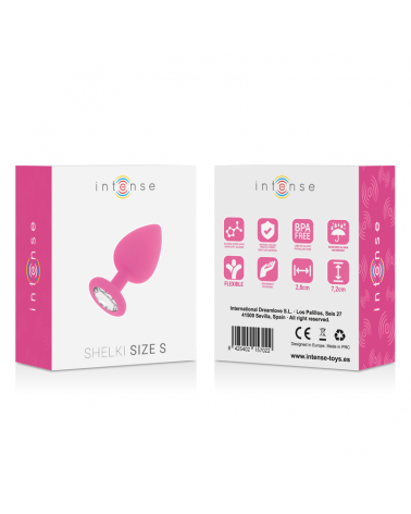INTENSE - SHELKI S PLUG ANALE FUCSIA