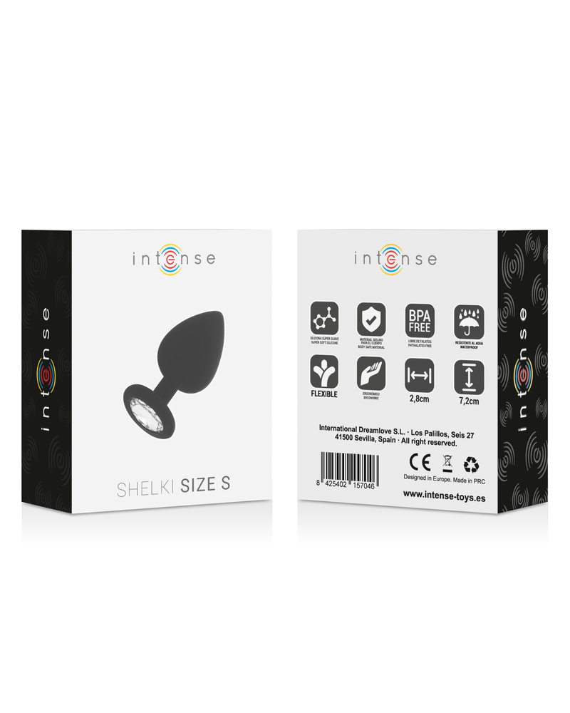 INTENSE - HELKI S PLUG ANALE NERO