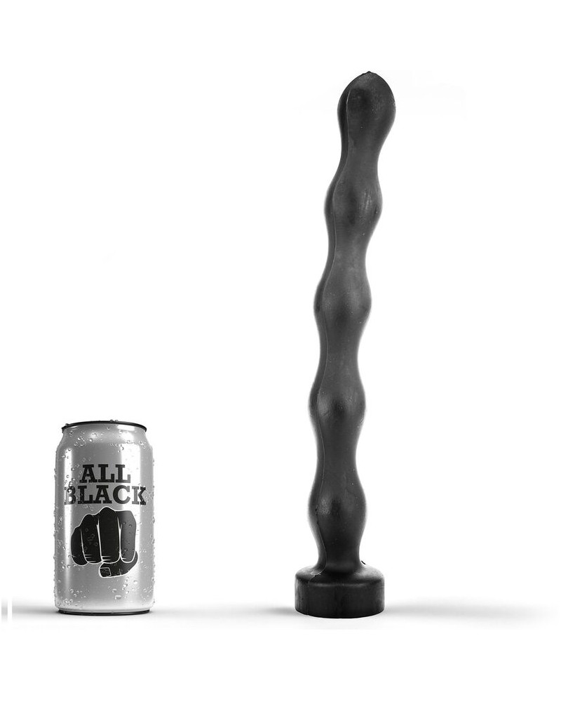 ALL BLACK - PLUG SFERA ANALE 32 CM