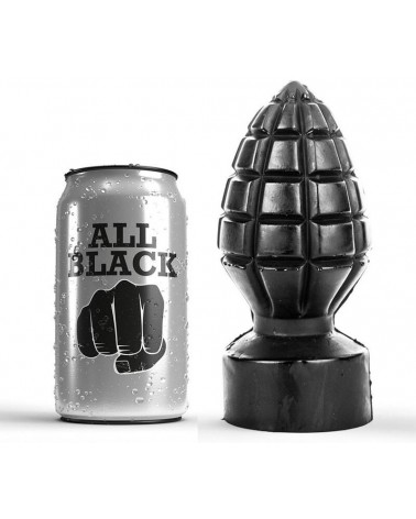 ALL BLACK - PLUG ANALE 14 CM