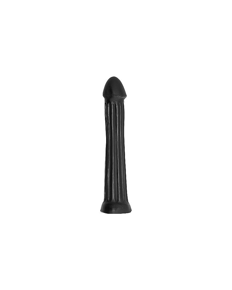 ALL BLACK - DILDO CON PLUG 31 CM