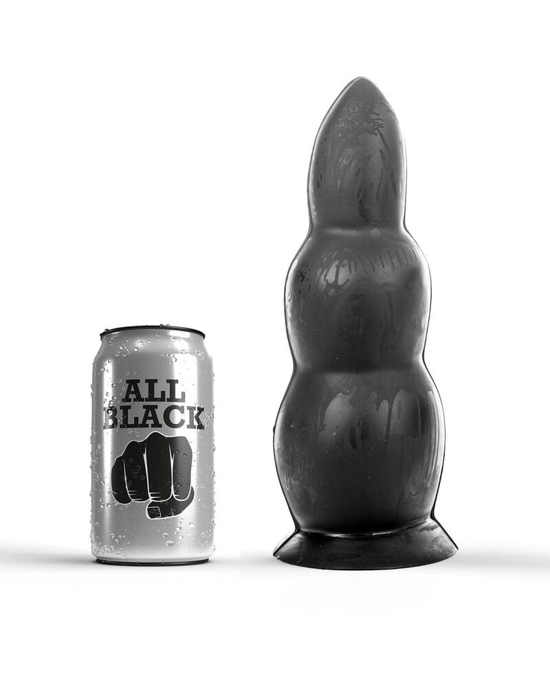ALL BLACK - PLUG ANALE 23 CM