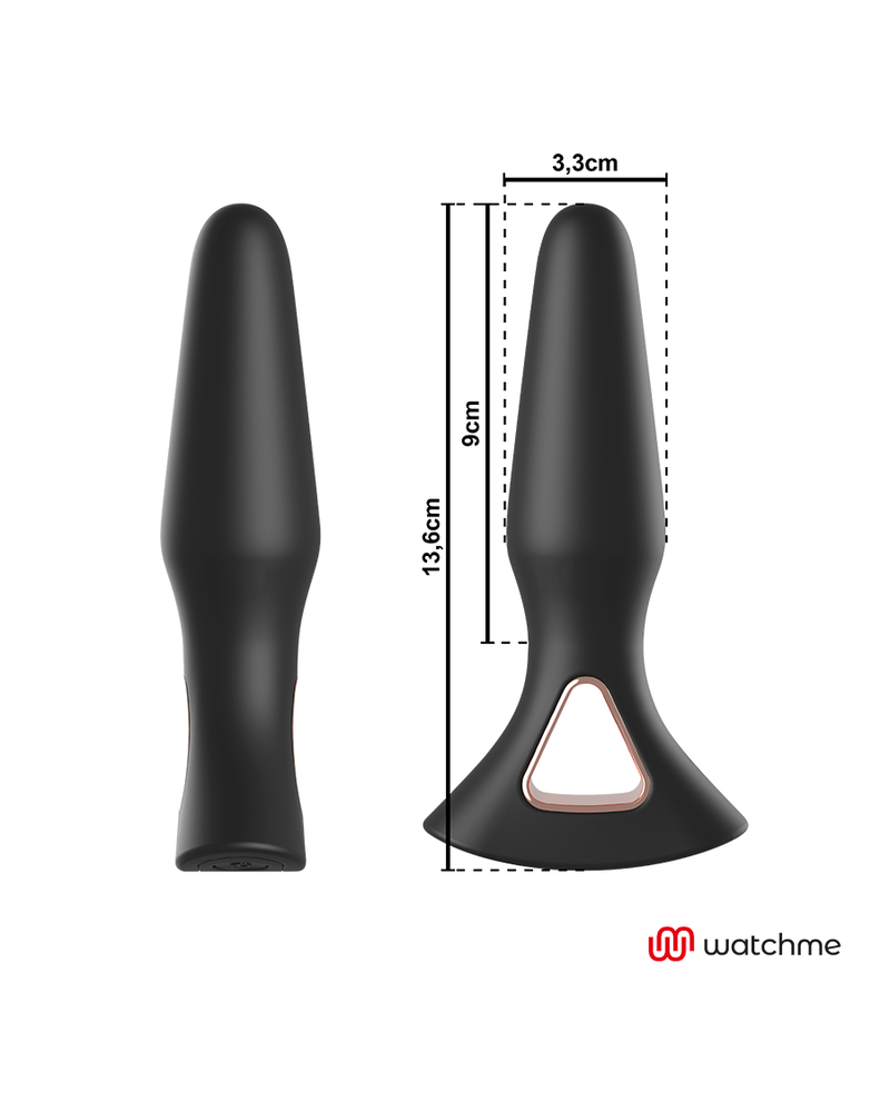 ANBIGUO - WATCHME VIBRATORE TELECOMANDO PLUG ANALE ALEXANDRU