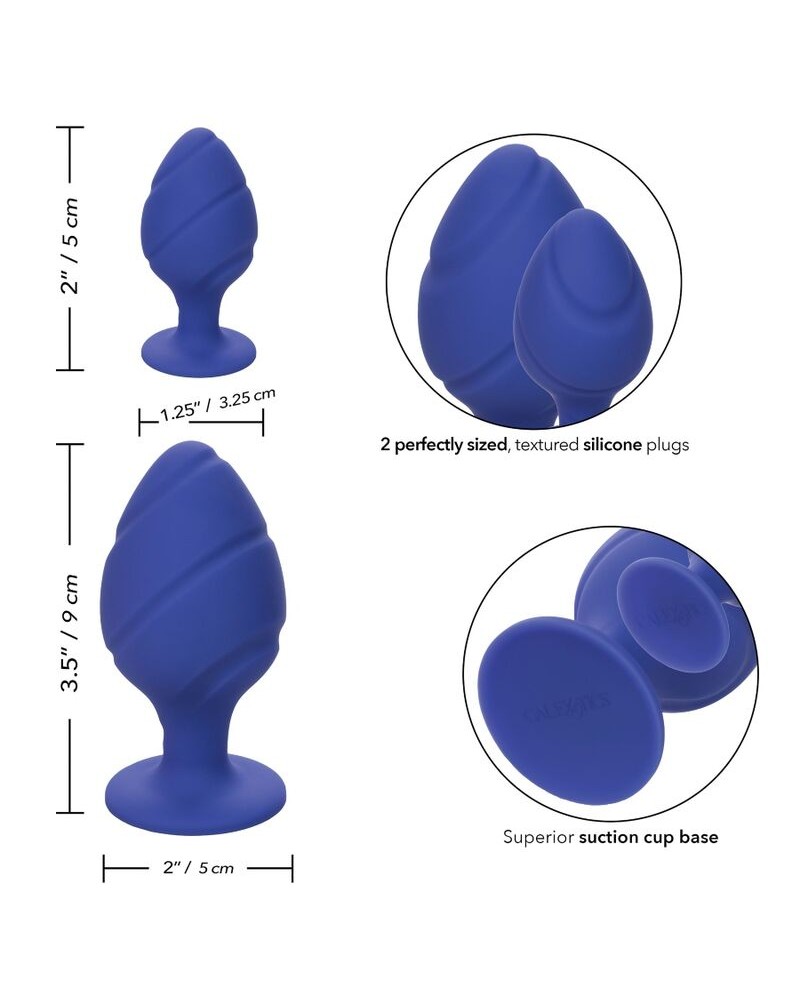 CALEXOTICS - BUTTPLUG CHEEKY VIOLA