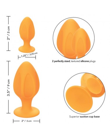 CALEXOTICS - BUTTPLUG CHEEKY ARANCIONE