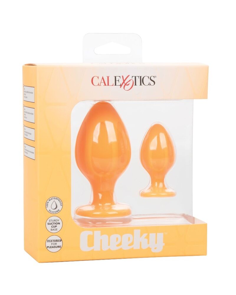 CALEXOTICS - BUTTPLUG CHEEKY ARANCIONE