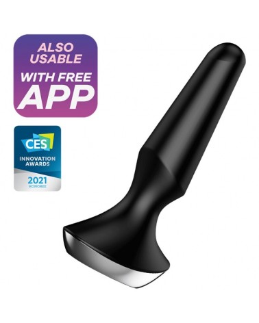 SATISFYER - PLUG ILICIOUS 2 PLUG VIBRATORE NERO