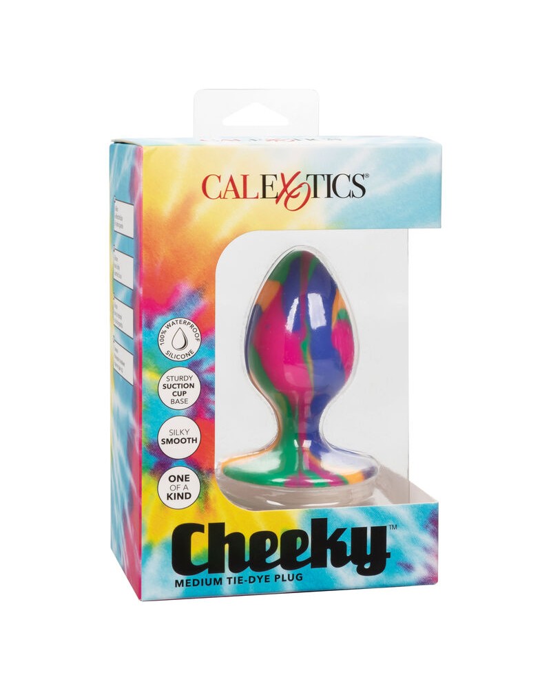 CALEXOTICS - CHEEKY MEDIO TIE-DYE PLUG ANALE
