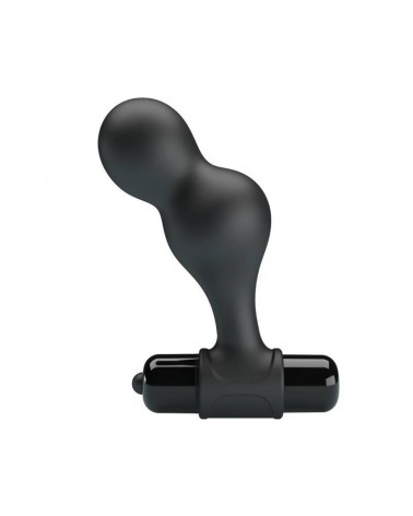 MR PLAY - PLUG ANALE VIBRATORE IN SILICONE NERO