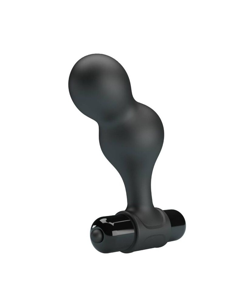 MR PLAY - PLUG ANALE VIBRATORE IN SILICONE NERO