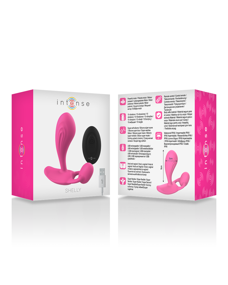 INTENSE - SHELLY PLUG TELECOMANDO ANALE ROSA