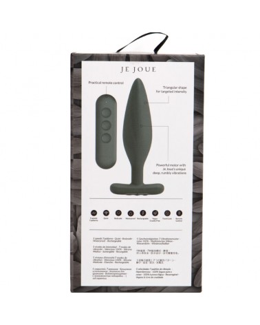 JE JOUE - VIBRATORE ANALE EGON PLUG NERO