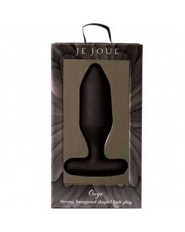 JE JOUE - VIBRATORE PLUG ANALE ONYX NERO