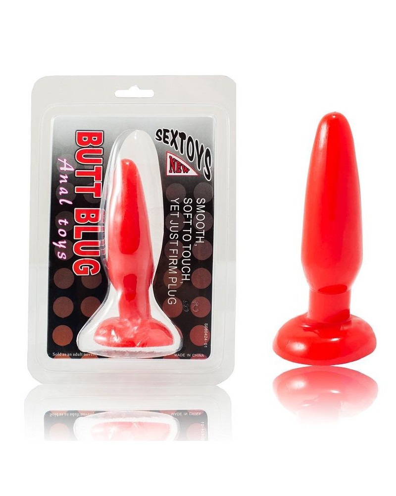 BAILE - PLUG ANALE PICCOLO ROSSO 15 CM