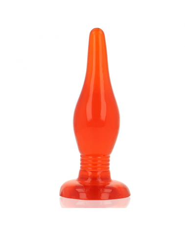 BAILE - PLUG ANALE SOFT TOUCH ROSSO 14.2 CM