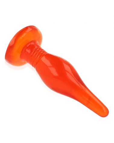 BAILE - PLUG ANALE SOFT TOUCH ROSSO 14.2 CM