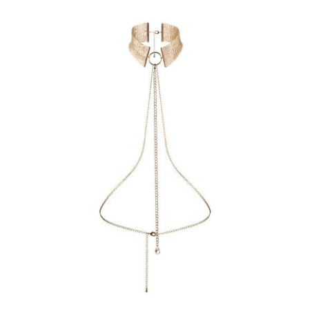 BIJOUX - DÉSIR MÉTALLIQUE COLLANA METALLICA DORATA