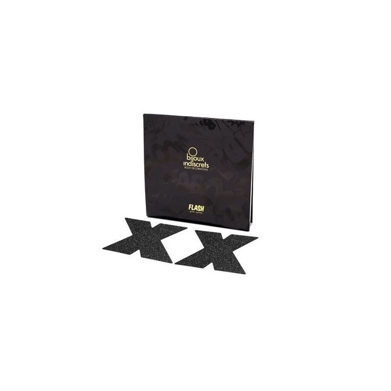 BIJOUX - INDISCRETS FLASH CROSS CAPPUCCI NERI