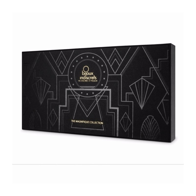 BIJOUX - COLLANA MAGNIFIQUE IN METALLO CON FRANGE DORATE