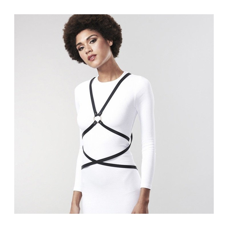 BIJOUX INDISCRETS MAZE - PETTORINA MULTIVIE NERA