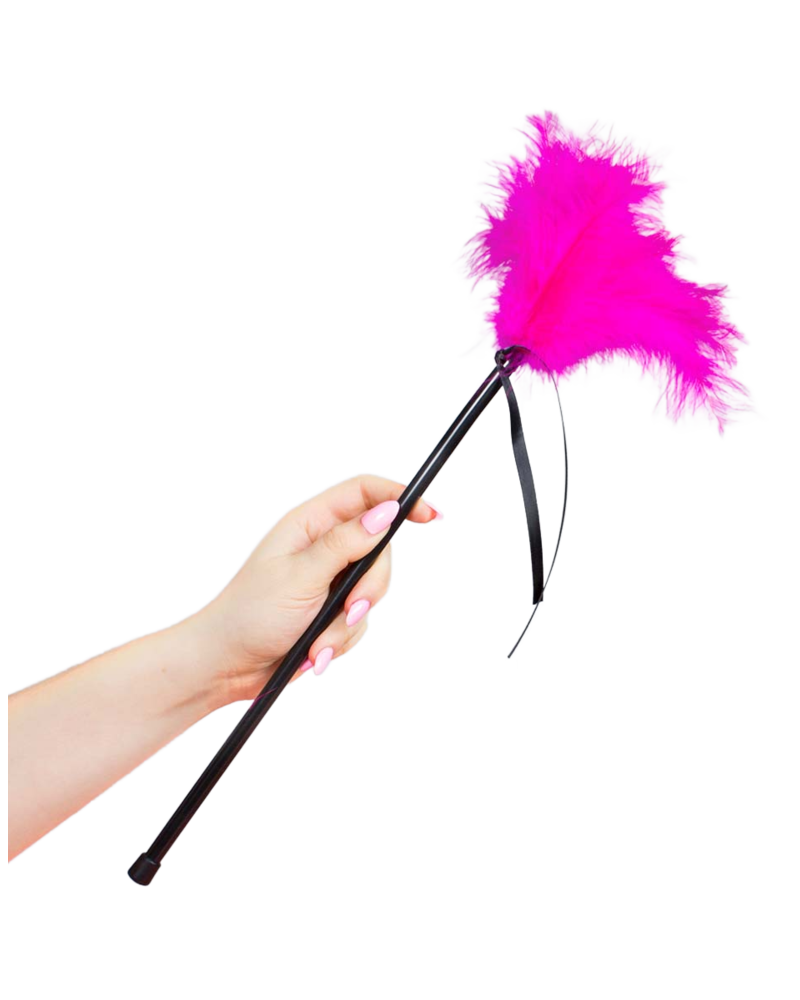 SECRETPLAY - PIUME ROSA 40 CM