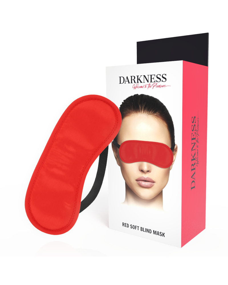DARKNESS - MASCHERA ROSSA LISCIA