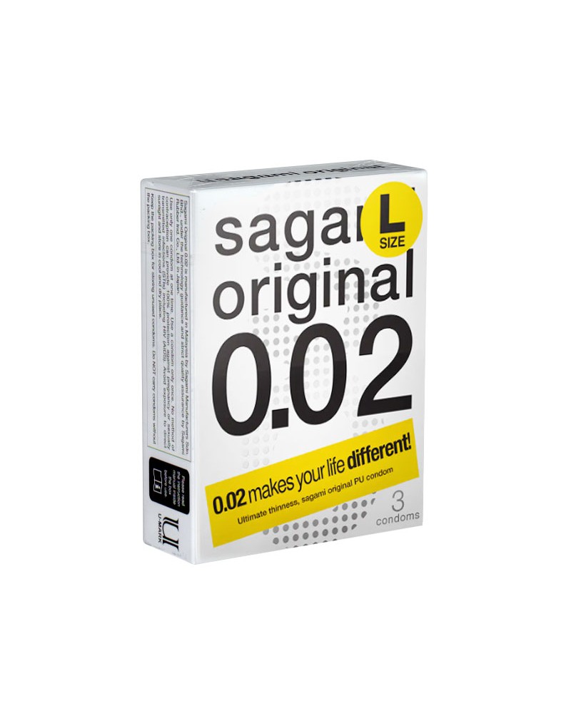 SAGAMI ORIGINAL 0.02 - SIZE L