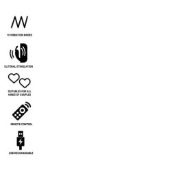 RITHUAL - TELECOMANDO KAMA PER COPPIE AQUA 2